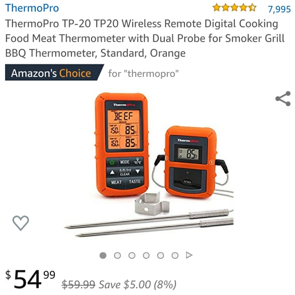 ThermoPro TP20 Meat Thermometer NEW
